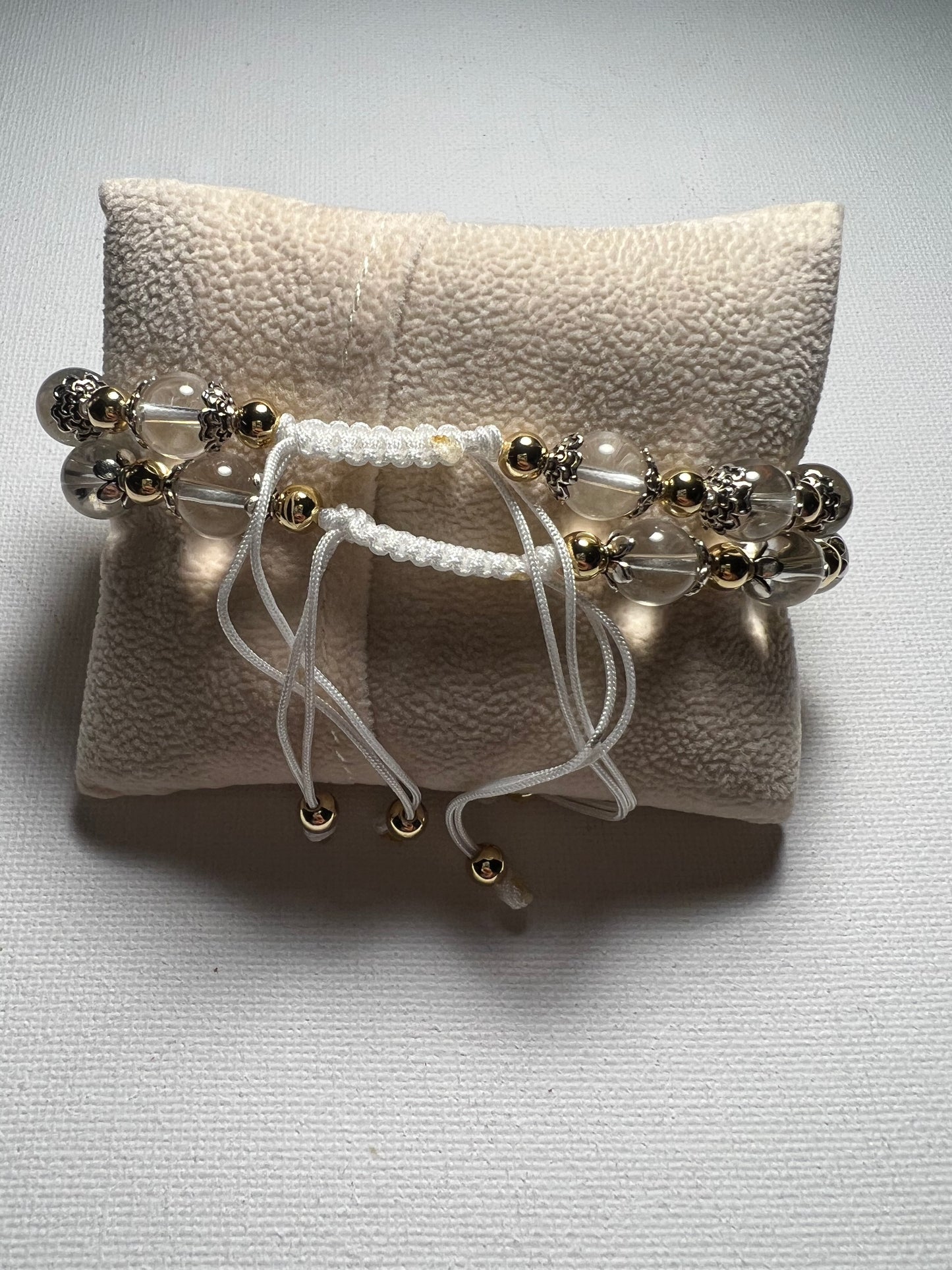 Guadalupe & Clear Quartz Bracelet